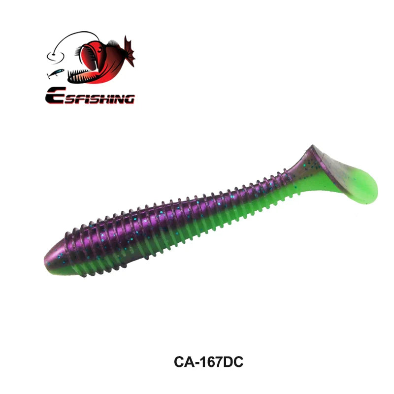 Leurre souple "Vibro Fat" – Tailles 100mm & 125mm