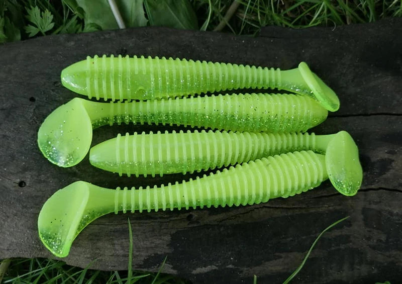 Leurre souple "Vibro Fat" – Tailles 100mm & 125mm