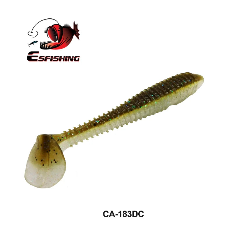 Leurre souple "Vibro Fat" – Tailles 100mm & 125mm