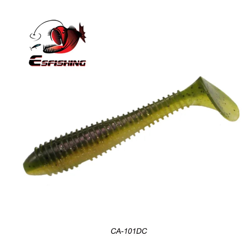 Leurre souple "Vibro Fat" – Tailles 100mm & 125mm