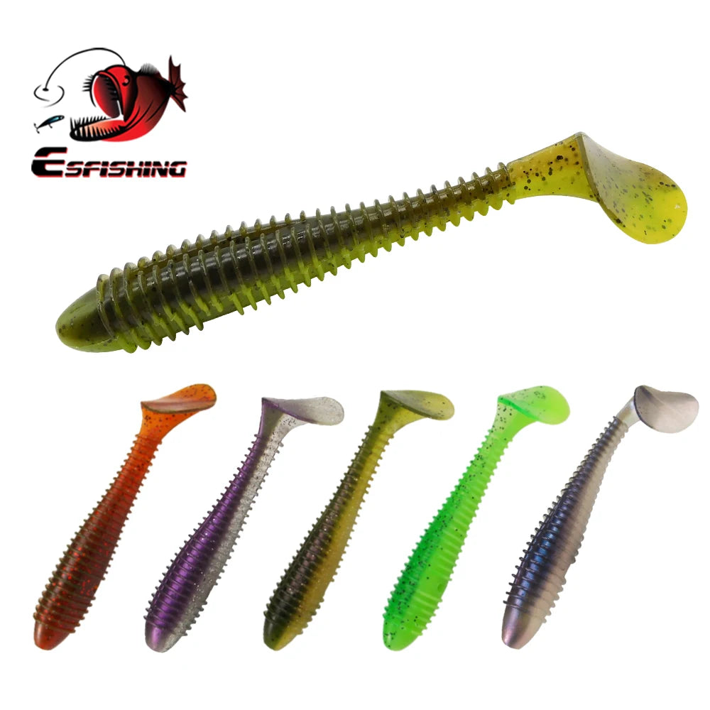 Leurre souple "Vibro Fat" – Tailles 100mm & 125mm