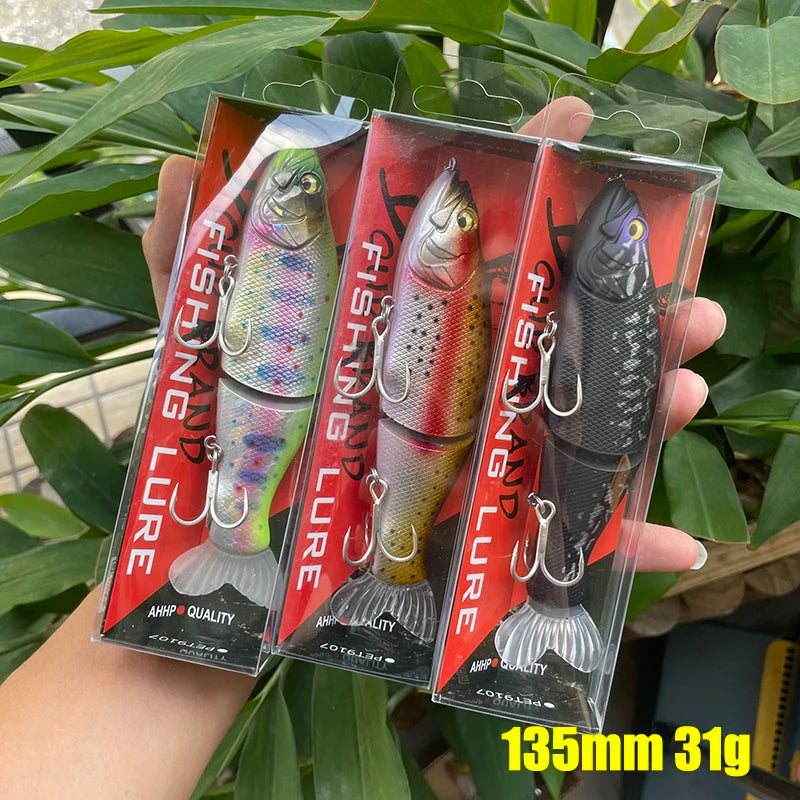 kit de leurres articulés max-swimbait 13.5cm